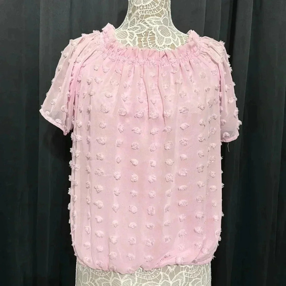 Tops - Pink Popcorn Blouse